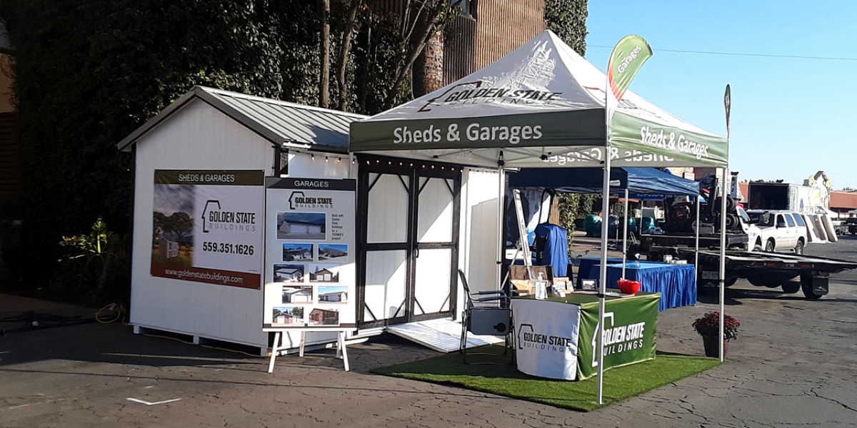 Come See Us At The Fresno Fall Home & Garden Show | Golden State Buildings