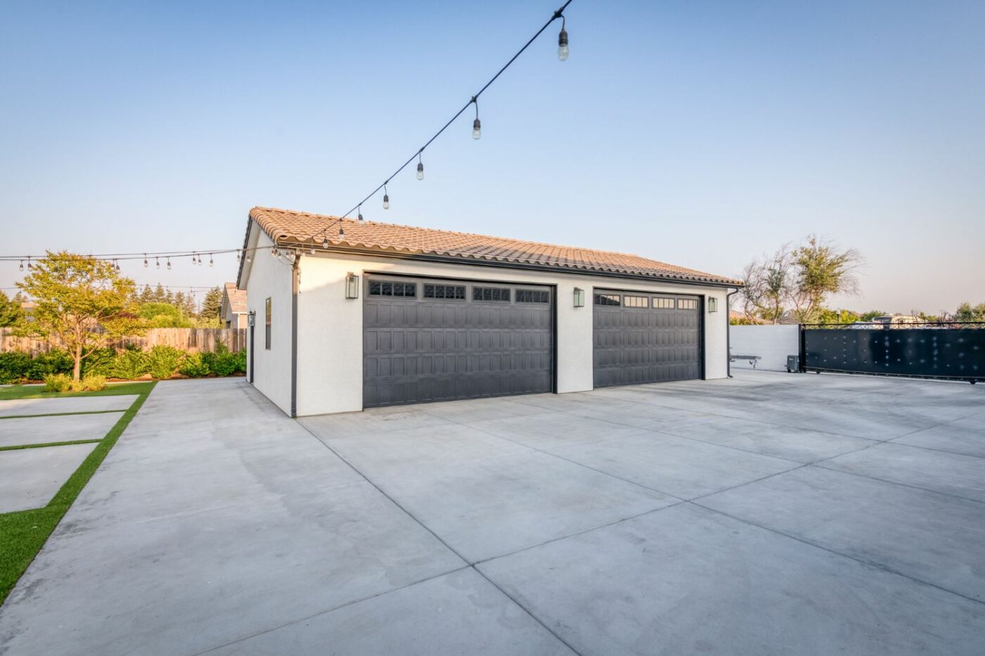 Custom Two Car Garages in CA