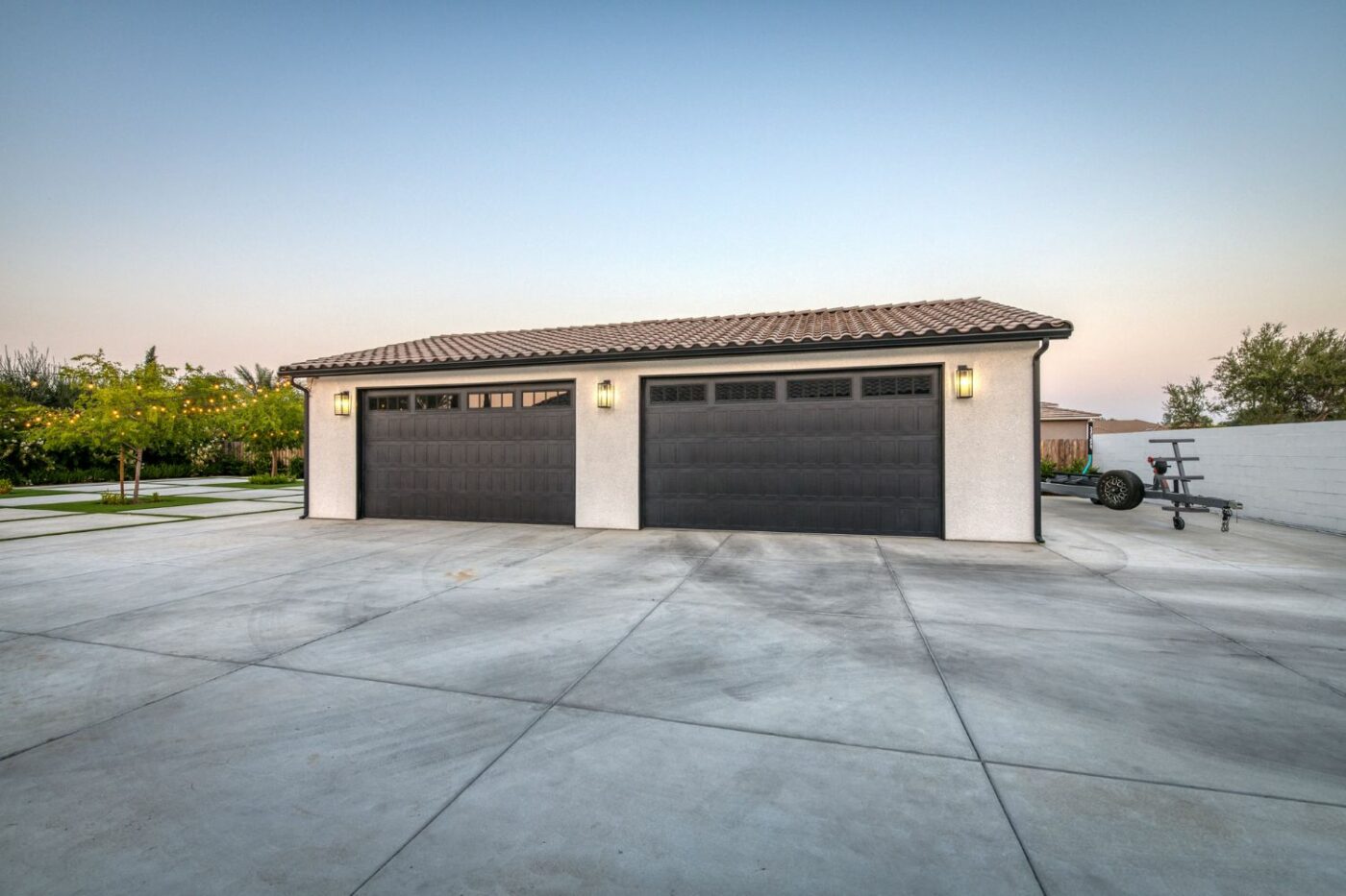 Custom Two Car Garages in California