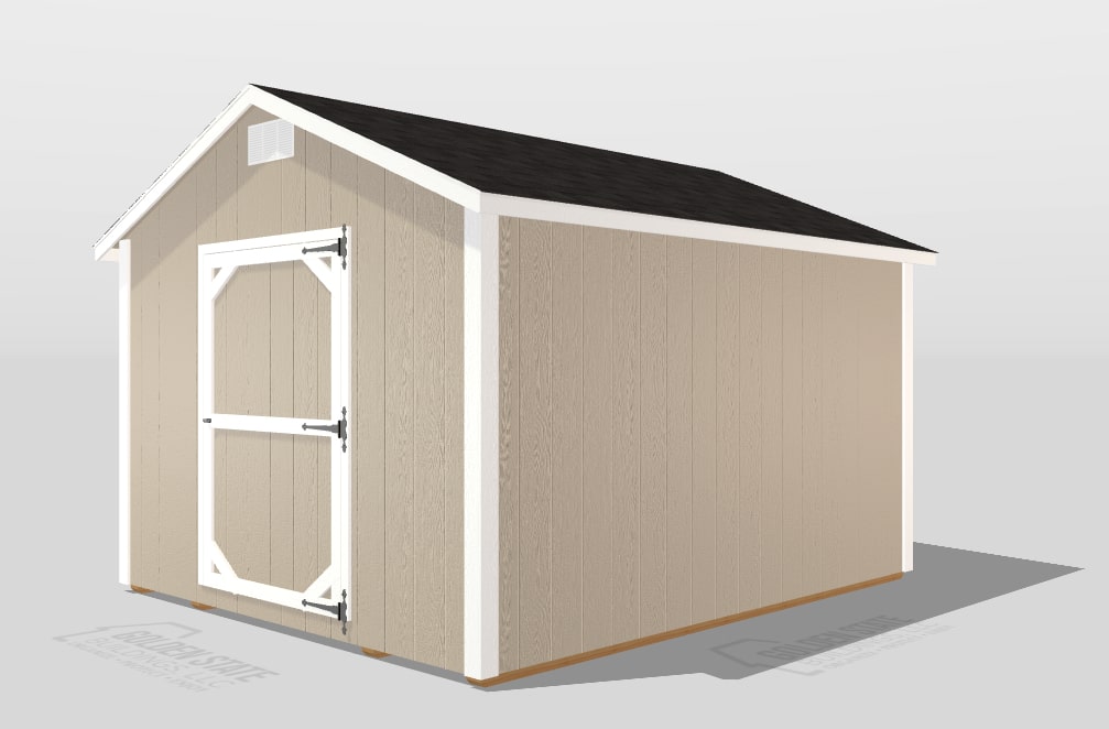 Ranch wood shed concept