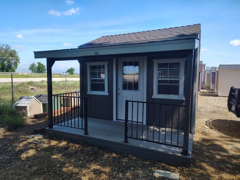 10'x12' Cottage with 5'x12' Porch