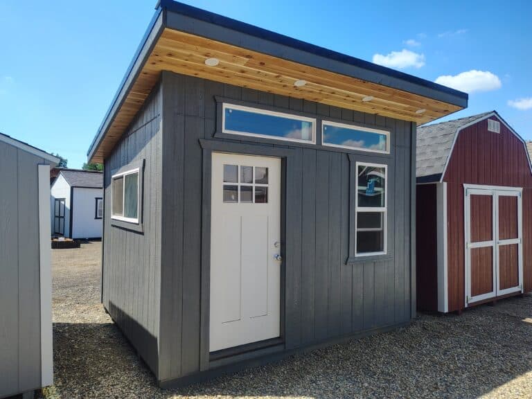 10'x12' Lean To Deluxe with Interior Finish