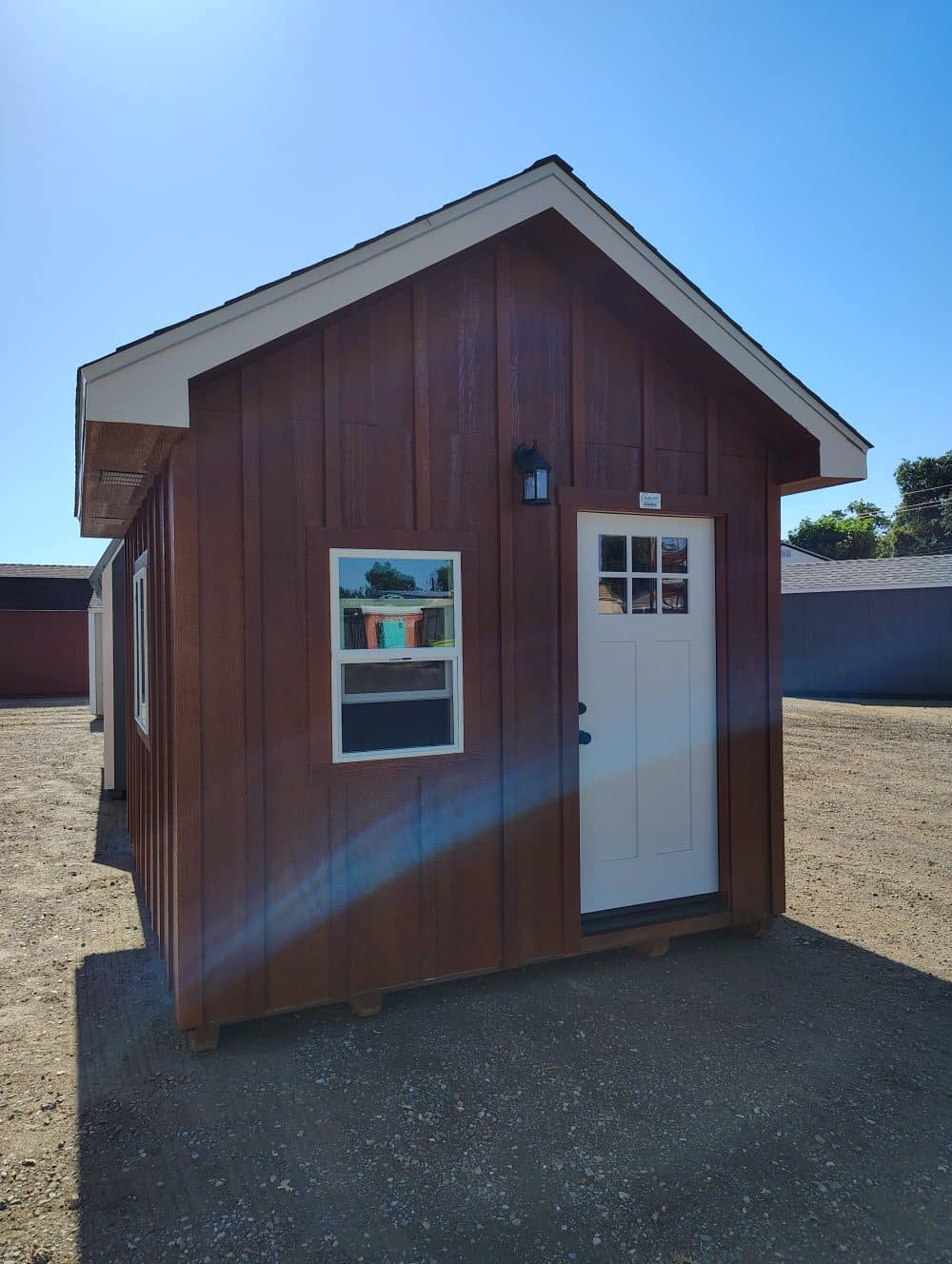 10x12 Ranch W/ Tall Interior Finish