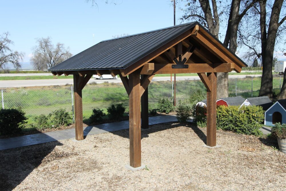 10'x12' Stained Timber Patio