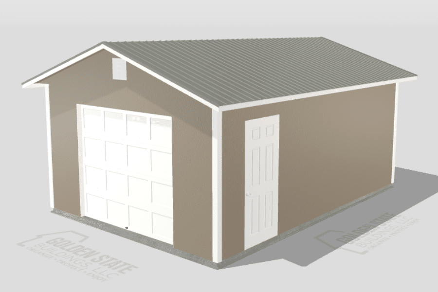 designing a custom garage in 3D