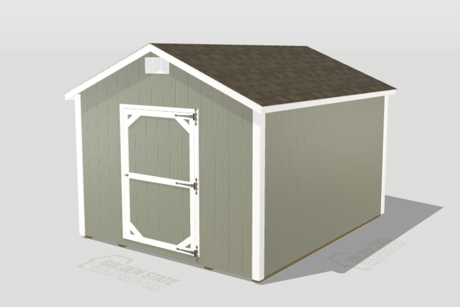 designing a custom shed in 3D