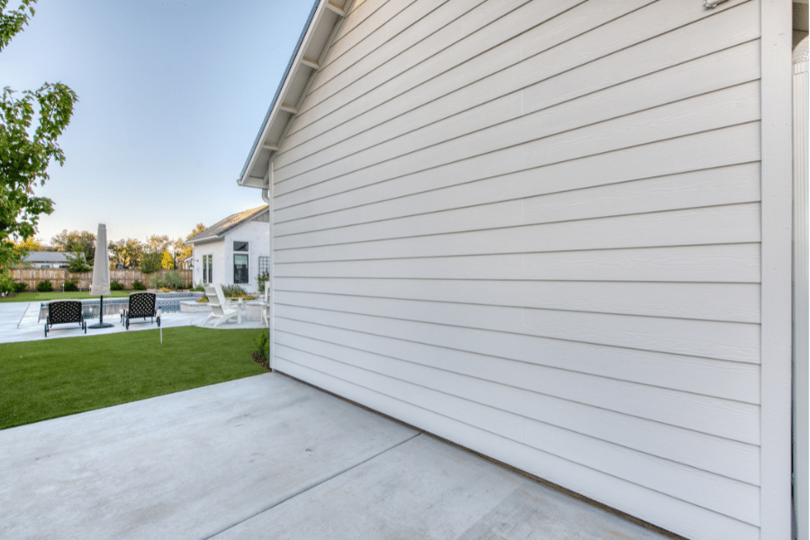 guaranteed durable siding on tan cabana