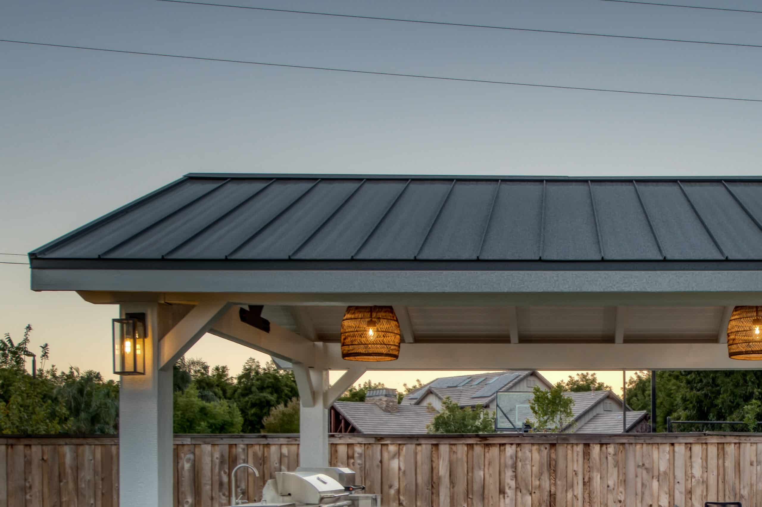 roofing materials for pavilions near Madera CA